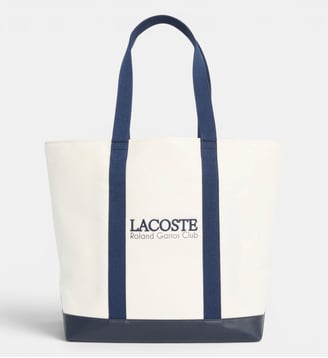 Sac cabas Édition Roland-Garros - Lacoste - Blanc