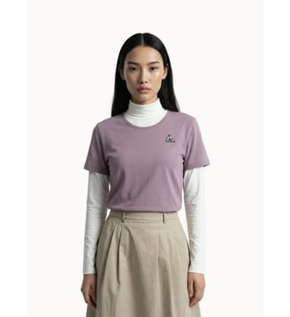 T-shirt  Contemporain - Le Coq Sportif - Violet