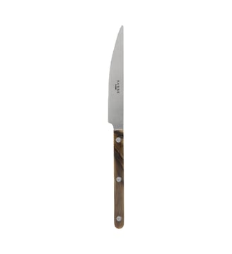 Couteau de table, Bistrot Vintage - Sabre - Effet buffle