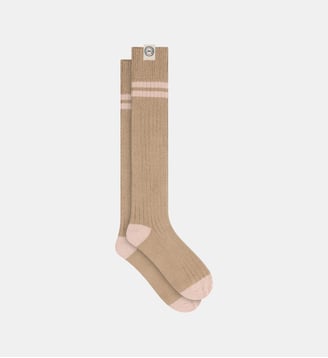 Chaussettes hautes Dim x IDLF - Dim - Beige foncé