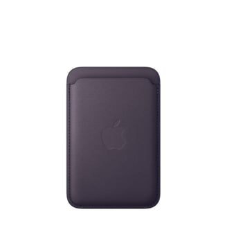 Porte-cartes MagSafe tissage fin Violet Nuit - Apple - Bleu