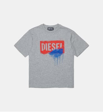 T-shirt avec logo Diesel Kids