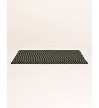 Matelas de sol Landscape en coton lavé gaufré - Nobodinoz - Vert