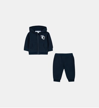 Ensemble Jogging -  coton à capuche - Tartine Et Chocolat - Marine