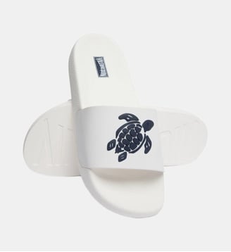 Claquettes de plage Tortue - Vilebrequin - Blanc