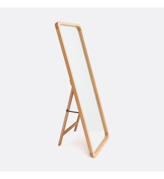 Miroir sur pied/psyché en hêtre 50x150 cm La Redoute Interieurs