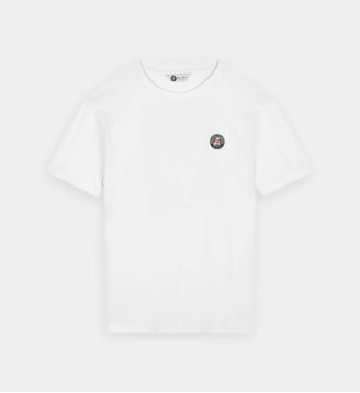 T-shirt affiche officielle  2020 enfant - Roland-Garros - Blanc