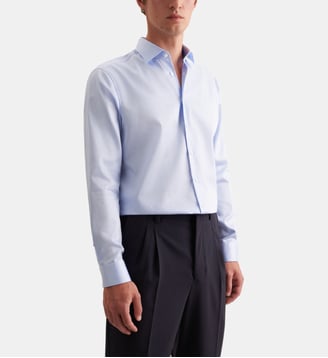 Chemise d'affaires 1/1 Regular Col Kent - Seidensticker - Bleu clair