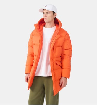 Doudoune Grand Froid stretch mi-longue Scott - Jott - Rouge feu