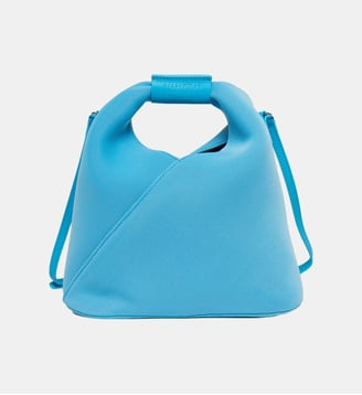 Sac à bandoulière avec logo - MM6 Maison Margiela - Bluette légère