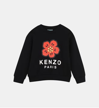 Sweat à manches longues - Kenzo Kids - Black
