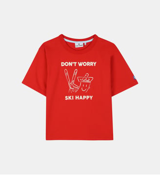 Tee-shirt manches courtes - Kids Around - Rouge vif