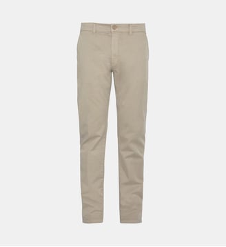 Pantalon chino bleu marine - Schott - Beige