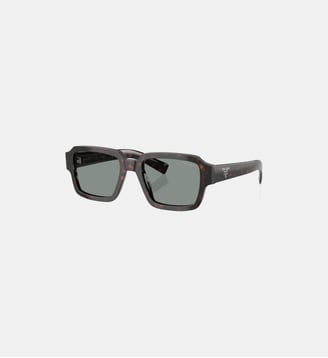 Lunettes de soleil Carré PR 02ZS - Prada - Écaille de tortue racine