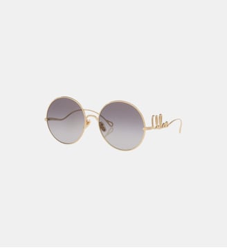 Lunettes de soleil Rond CH0329S - Chloé - Or