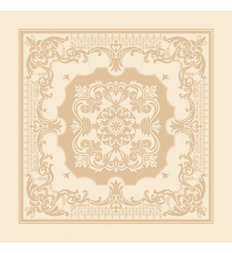 Serviette coton mélangé - Garnier Thiebaut - Doré