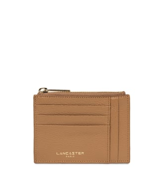 Porte-cartes Dune cuir grainé - Lancaster - Camel