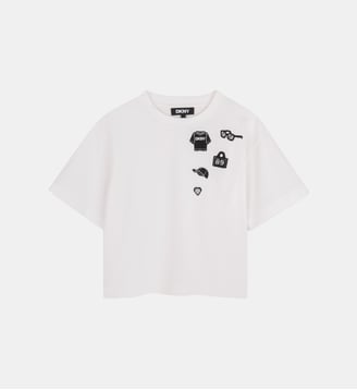 Tee-shirt manches courtes - DKNY - Blanc
