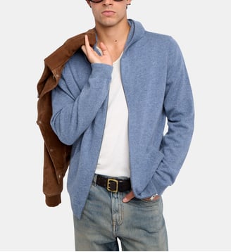 Cardigan Clash - Zadig&Voltaire - Bleu sixtine