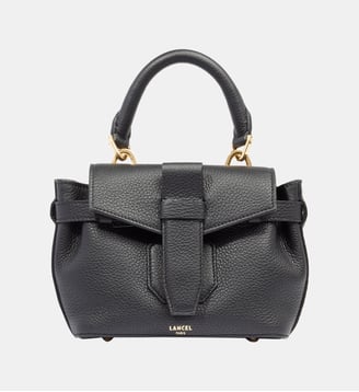 Mini Sac à main Charlie en cuir - Lancel - Noir