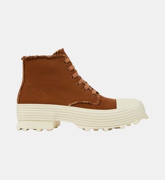 Bottines Traktori - Camperlab - Marron cafe
