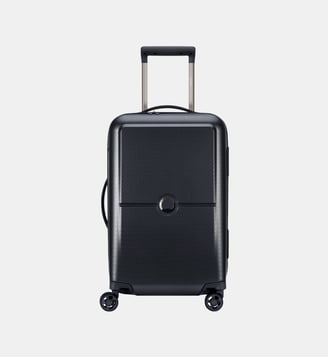 Valise rigide cabine trolley 4R 55 cm - Delsey Paris - Noir