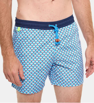 Short de bain Trawangan + long Sensu - Gili's - Bleu ciel