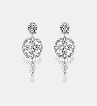 Boucles d'oreilles rondes tiges percées   - Chiara - Satellite - Argenté
