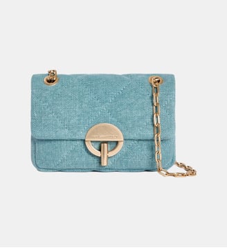 Petit Sac Moon En Lin - Vanessa Bruno - Bleu clair