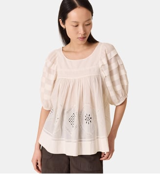 Chemise Cindi Lace - Leon & Harper - White