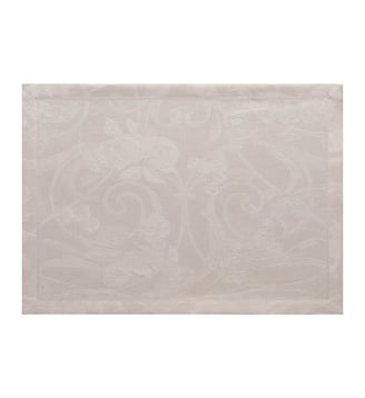 Set Tivoli 100% lin - Le Jacquard Francais - Beige clair