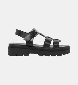 Sandales plateforme Liverpool - Jonak - Noir
