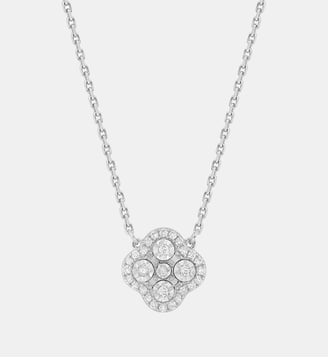COLL. MINI TREFLE SERTI DIAMANTS + DIAM. G. OR750 Morganne Bello