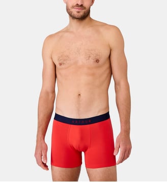 Boxer - Coton Rouge - Arthur - Rouge