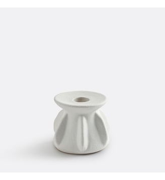 Bougeoir en céramique texturée H7 cm La Redoute Interieurs