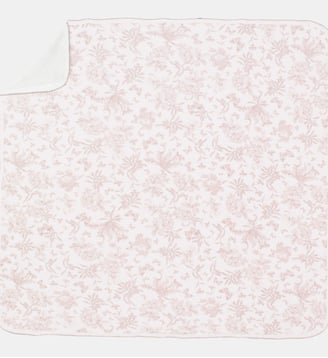 Plaid -  coton inspiration toile de jouy - Tartine Et Chocolat - Rose