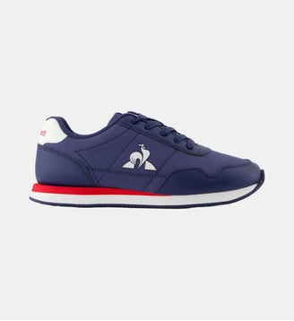 Baskets basses Astra_2  - Le Coq Sportif - Bleu marine et rouge