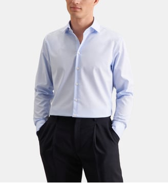 Chemise d'affaires 1/1 Shaped Col Kent Seidensticker