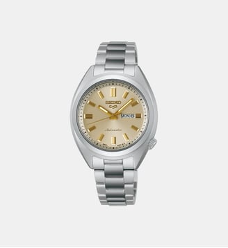 Montre automatique Sport Champagne SRE023K1 - Seiko 5 - Argenté
