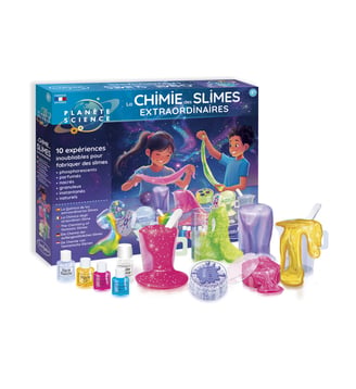 LA CHIMIE DES SLIMES EXTRAORDINAIRES - Sentosphère - Multicolore