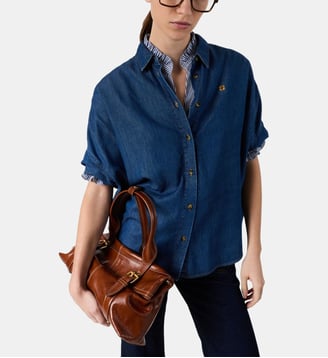 Chemise oversize en denim fluide - CESS - Gerard Darel - Jean