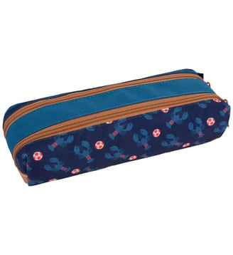 Trousse double compartiment - Tann's - Bleu
