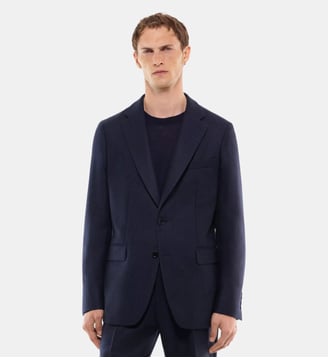 Veste de costume souple - Fursac - Marine