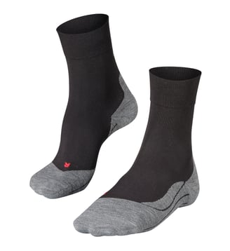 Chaussettes RU4 Endurance Coton - Falke - Noir mix