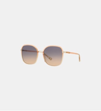 Lunettes de soleil Carré CH0031S - Chloé - Orange