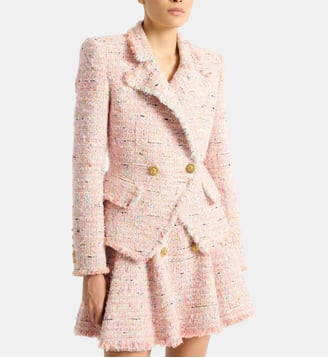 Veste 2 boutons en tweed Balmain