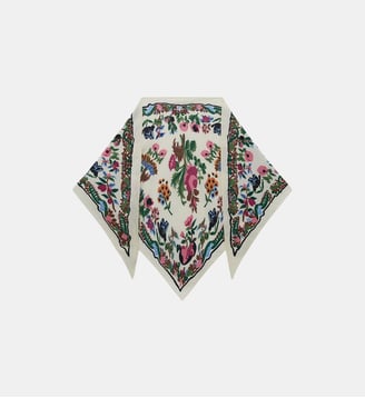 Foulards rectangle - Caroll - Crème