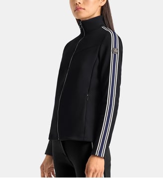 Veste légère odella col montant coupe ajustée - Fusalp - Noir