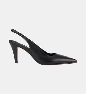 Escarpins Tina Cuir Lisse - Bons Baisers - Noir