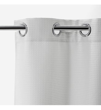 Rideau de douche blanc - HONORE - Bath Bazaar - Blanc